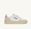 ZAPATILLAS KID MEDALIST LOW DE PIEL BLANCA Y POWDER Y ANTE BEIGE